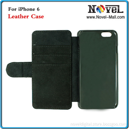 New Sublimation Wallet Leather Phone Case for iPhone6